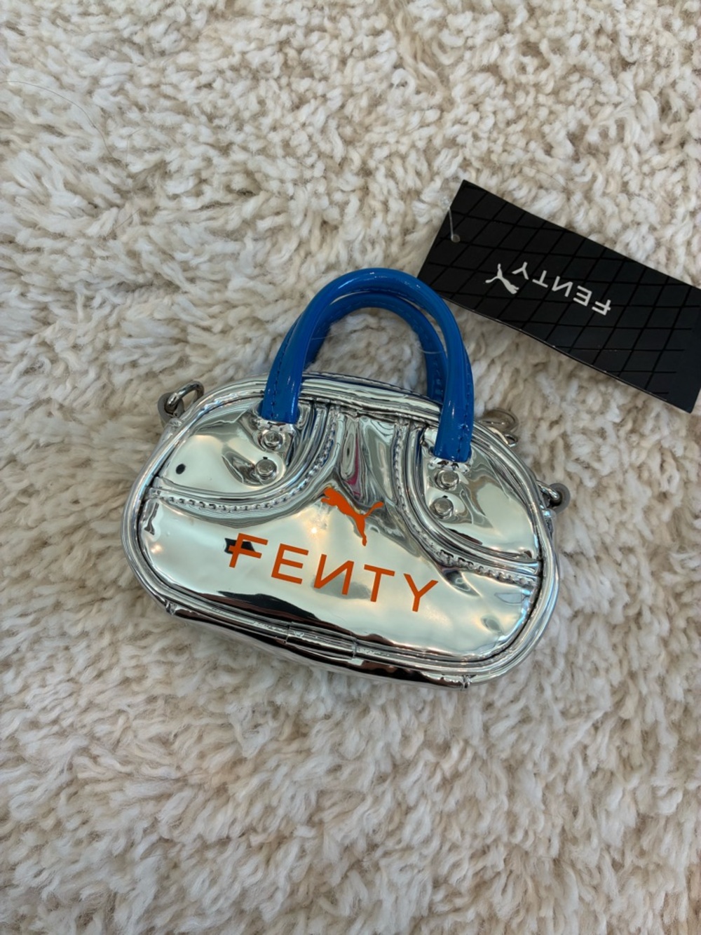 Puma x Fenty Pocket Grip Bag Silver